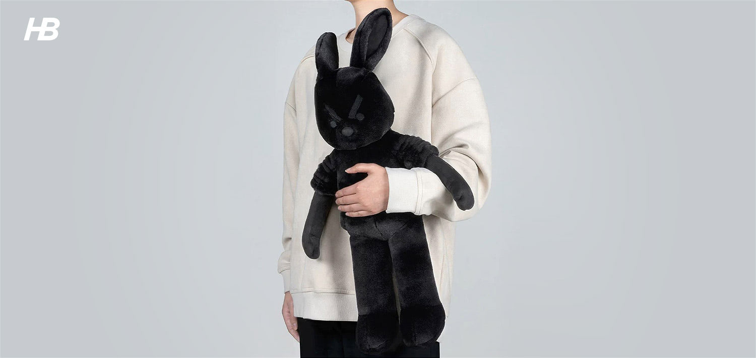 BLACK RABBiT ぬいぐるみ テスト販売バージョン □BLACK RABBiT ぬいぐるみ テスト販売バージョン - BLACKRABBiT
