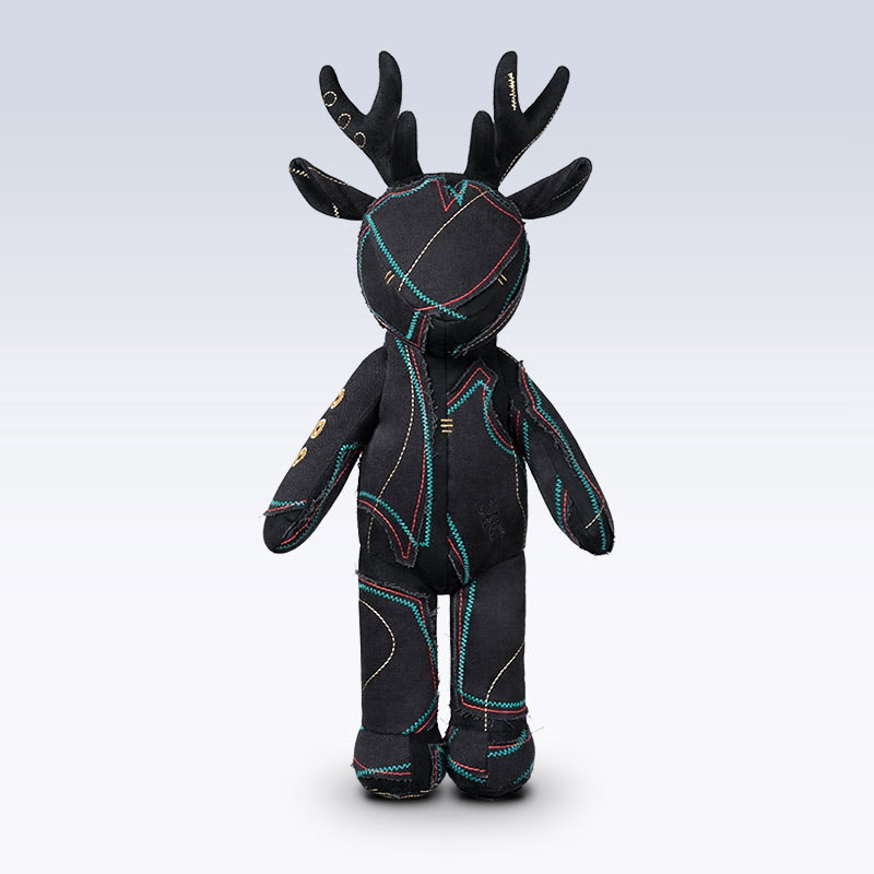 Black Labubu Doll
