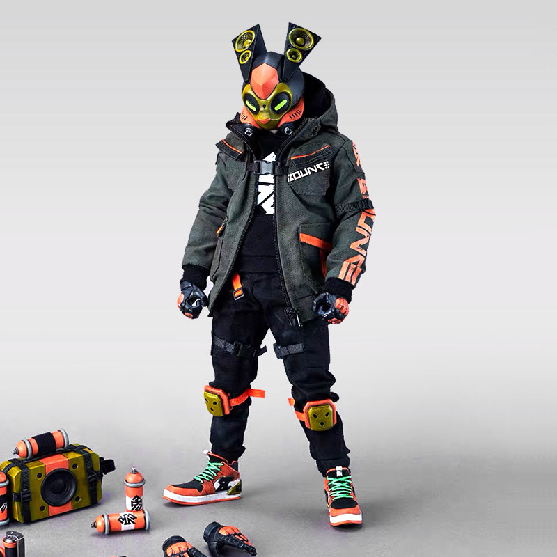 Android IV 02 Mechanical Girl Statue by K x Manas S+U+M