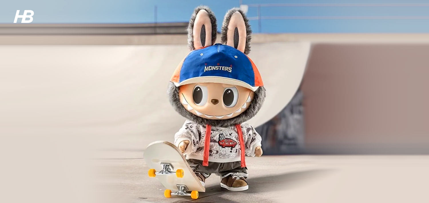 popmart ラブブ VANS X THE MONSTERS LABUBU / LABUBU x VANS - Oldskool Monsters Forever Vinyl Plush Doll