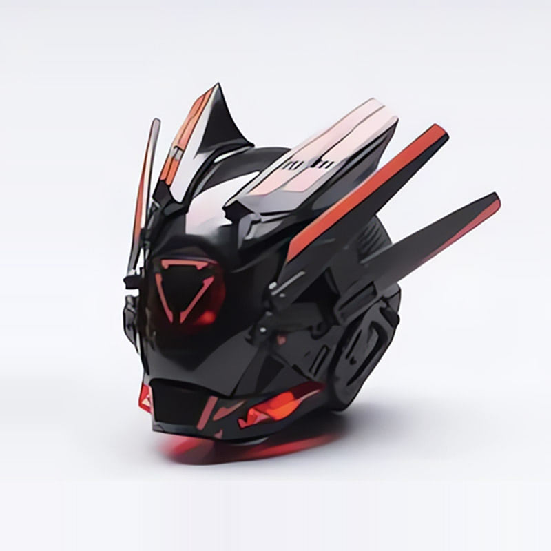 Mini Cyberpunk Mask for Action Figure Doll